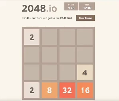 2048 .io online oyun büyük