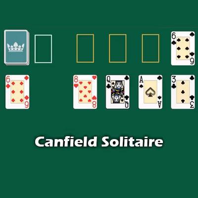 online ve ücretsiz Canfield Solitaire oyna