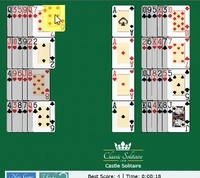 Beleaguered Castle Solitaire online oyun küçük