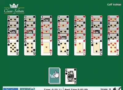 Golf Solitaire online oyun büyük