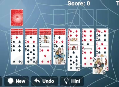 Free Spider Solitaire online oyun büyük