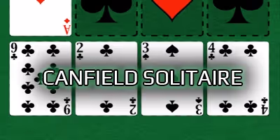 online ve ücretsiz Canfield Solitaire by Green Felt oyna