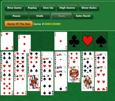 FREECELL SOLITAIRE BY GREEN FELT online oyun büyük