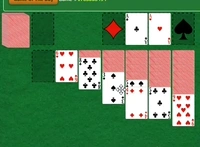 KLONDIKE SOLITAIRE THREE TURN BY GREEN FELT online oyun küçük