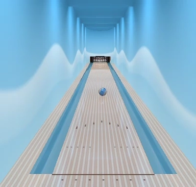 3D Bowling Online online oyun büyük