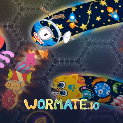 online ve ücretsiz Wormate.io oyna